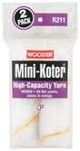 Wooster R211-4 High-Capacity Yarn Mini Roller Cover, 4 in L