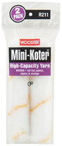 Wooster R211-6 High-Capacity Yarn Mini Roller Cover, 6 in L, Fabric Cover, 2/PK