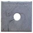 Simpson Strong-Tie BP Series BP 5/8-3HDG Bearing Plate, 3 in L x 3 in W x 1/4 in H Dimensions, 3 ga, Steel, 1/PK, Pack of 50
