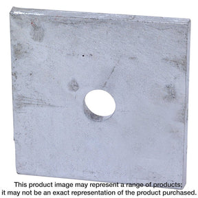 Simpson Strong-Tie BP 1/2-3 Bearing Plate, 3 in L, 3 in W, 3 ga Gauge, Steel, Pack of 50