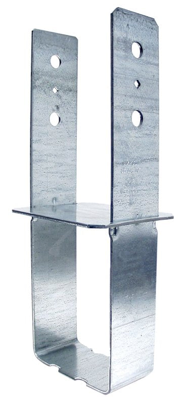 Simpson Strong-Tie CB CB66 Column Base, 6 x 6 in Post, 7 ga Gauge, Steel, Galvanized