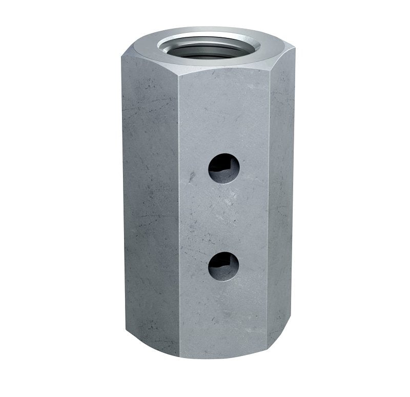 Simpson Strong-Tie CNW Series CNW5/8 Coupling Nut, 5/8 in Thread, Steel, Zinc, Pack of 100
