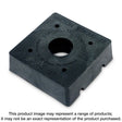 Simpson Strong-Tie CPS Series CPS4-R Standoff Post Base, 4 x 4 in Post, Composite Plastic, Black, Pack of 10