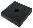 Simpson Strong-Tie CPS Series CPS6 Standoff Base, 6 x 6 in Post, Plastic, Black, Powder-Coated, Pack of 25