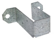Simpson Strong-Tie DPTZ DPT5Z Deck Post Tie, 3-1/2 in L, Steel, ZMAX, Pack of 50