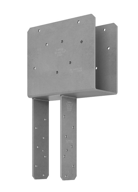 Simpson Strong-Tie ECCQ ECCQ44SDS2.5 Column Cap, 3-5/8 in Post/Joist, Steel, Pack of 4
