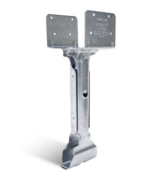 Simpson Strong-Tie EPB EPB44A Elevated Post Base, 4 x 4 in Post, 14 ga Gauge, Steel, Galvanized, Pack of 10