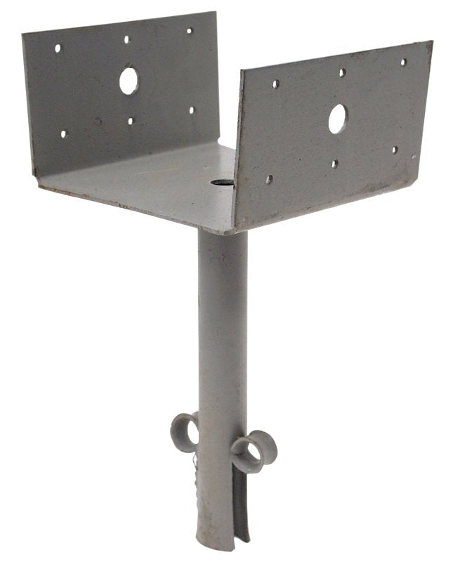 Simpson Strong-Tie EPB EPB66 Elevated Post Base, 6 x 6 in Post, 12 ga Gauge, Steel, Gray, Pack of 10
