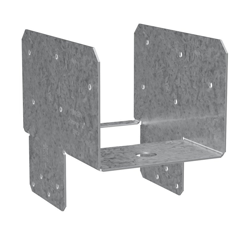 Simpson Strong-Tie EPCZ EPC4Z Post Cap, 4 x 4 in Post/Joist, Steel, ZMAX, Pack of 10