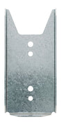 Simpson Strong-Tie FB Series FB24Z Fence Bracket, 1-9/16 in W, 20 ga Thick Material, Steel, ZMAX, Pack of 100