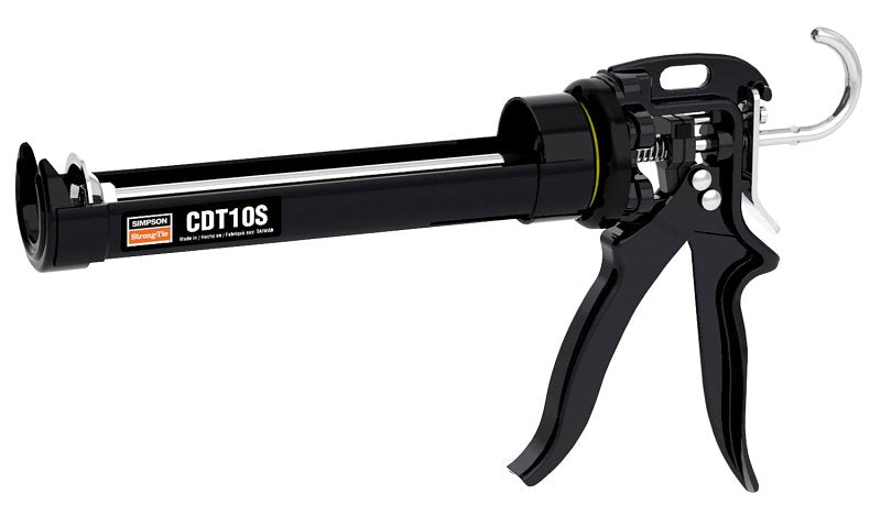 Simpson Strong-Tie CDT10S Manual Dispensing Gun, For: 10 oz Single Adhesive Cartridges, 22 oz Cartridge, 1/PK