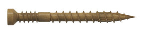 Simpson Strong-Tie FT07112R100 Screw, #7 Thread, 1-1/2 in L, Serrated Thread, Trim Head, 6-Lobe Drive, 100/PK