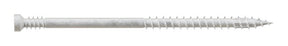Simpson Strong-Tie FT07300R100W Screw, #7 Thread, 3 in L, Serrated Thread, Trim Head, 6-Lobe Drive, Saw Tooth Point