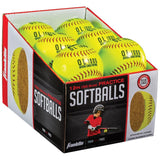 Franklin Yellow Synthetic Softballs 12 in. 1 pk, Pack of 12