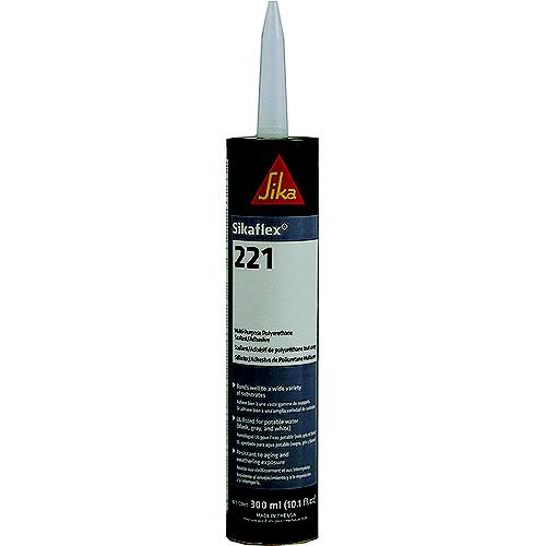 Sikaflex 90892 221, 10.3 oz., Aluminum gray