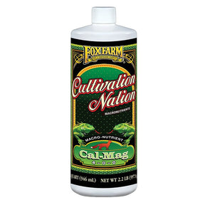 Foxfarm Cultivation Nation Series CNCALMAGQT Cal-Mag Supplement, 1 qt, Liquid, 4-0-0 N-P-K Ratio
