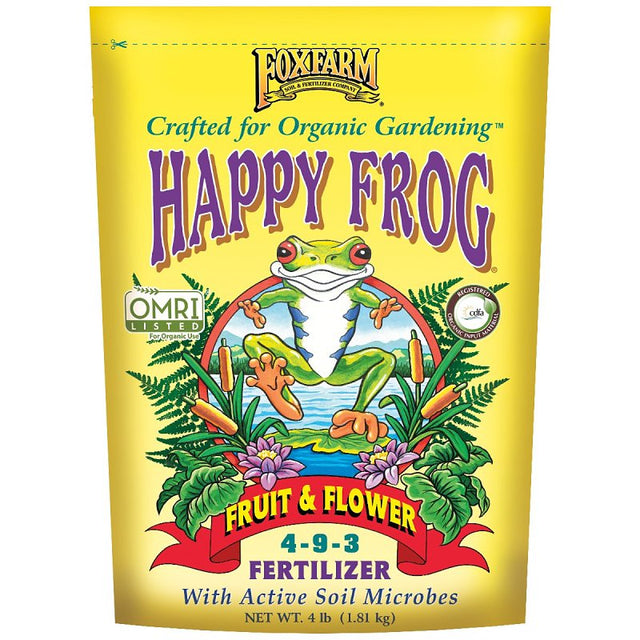 Happy Frog FX500527 Fruit and Flower Fertilizer, 4 lb