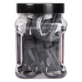 Keeper Black/Gray Bungee Cord 48 in. L X 0.374 in. 4 pk