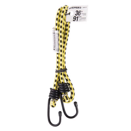 Keeper Multicolored Bungee Cord 36 in. L X 0.315 in. 1 pk, Pack of 10