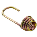 Keeper Gold Bungee Cord Hooks 5/32 in. L X 3/16 in. 4 pk, Pack of 10