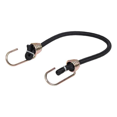 Keeper Black Bungee Cord 18 in. L X 0.374 in. 1 pk, Pack of 10