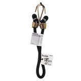Keeper Black Bungee Cord 18 in. L X 0.374 in. 1 pk, Pack of 10