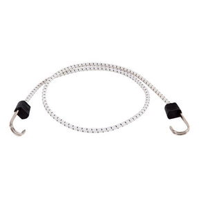 Keeper Black/White Bungee Cord 48 in. L X 0.315 in. 1 pk, Pack of 10
