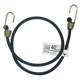 Keeper Black Bungee Cord 40 in. L X 0.374 in. 1 pk, Pack of 10