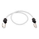 Keeper Black/White Bungee Cord 32 in. L X 0.315 in. 1 pk, Pack of 10