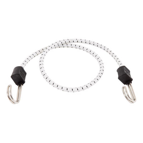Keeper Black/White Bungee Cord 32 in. L X 0.315 in. 1 pk, Pack of 10