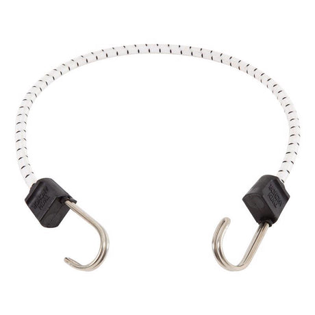 Keeper Black/White Bungee Cord 24 in. L X 0.315 in. 1 pk, Pack of 10