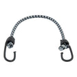 Keeper Black/White Bungee Cord 18 in. L X 0.315 in. 1 pk, Pack of 10