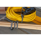 Keeper Black/White Bungee Cord 18 in. L X 0.315 in. 1 pk, Pack of 10