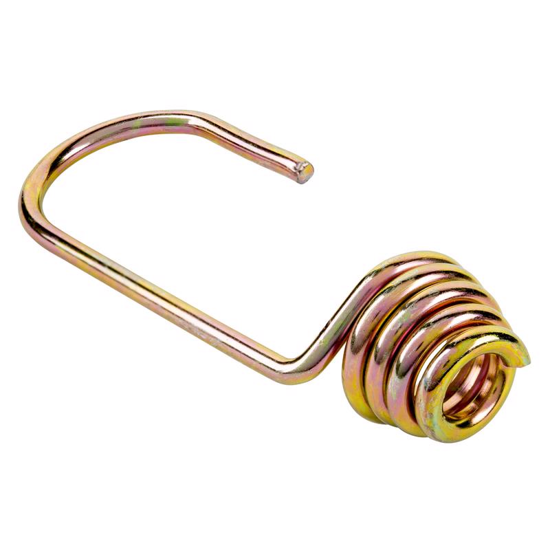 Keeper Gold Bungee Cord Hooks 1/4 in. L X 5/16 in. 4 pk, Pack of 10