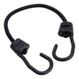 Keeper Black Bungee Cord 18 in. L X 0.315 in. 1 pk, Pack of 10