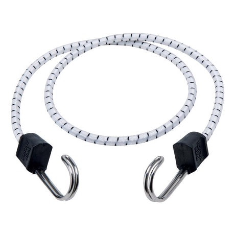 Keeper Marine Twin Anchor White Bungee Cord 40 in. L X 0.315 in. 1 pk, Pack of 10