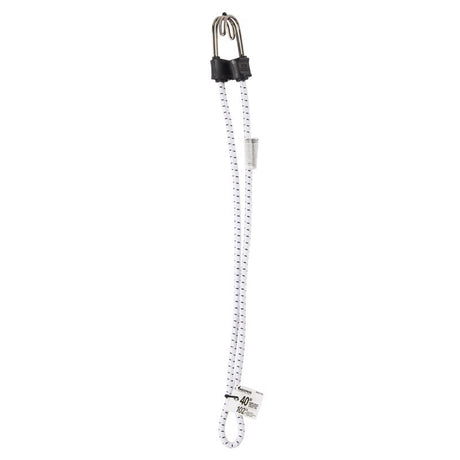Keeper Marine Twin Anchor White Bungee Cord 40 in. L X 0.315 in. 1 pk, Pack of 10