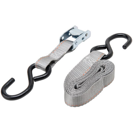 Keeper 1 in. W X 6 ft. L Gray Tie Down 400 lb 1 pk
