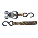 Keeper 1 in. W X 12 ft. L Camo Ratchet Tie Down Strap 550 lb 2 pk