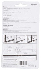 ProSource 6298343-3L Showcase Lock, Keyed Lock, Metal
