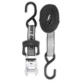 Keeper 1.25 in. W X 14 ft. L Gray Tie Down w/Ratchet 800 lb 1 pk