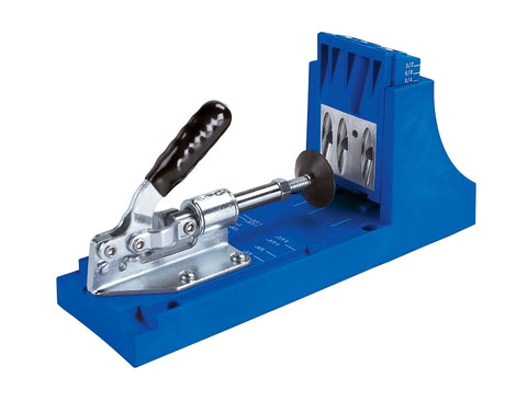 Kreg K4 Series Pocket Hole Jig, Includes: (1) 6 in Square Driver, (1) Starter Kreg Screw Set, (1) Pocket-Hole Plug Set