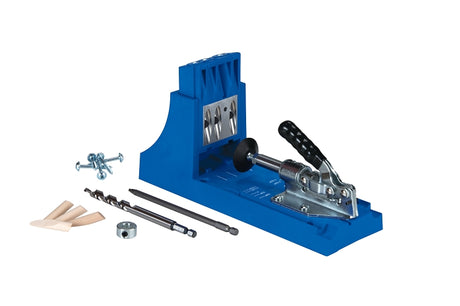 Kreg K4 Series Pocket Hole Jig, Includes: (1) 6 in Square Driver, (1) Starter Kreg Screw Set, (1) Pocket-Hole Plug Set