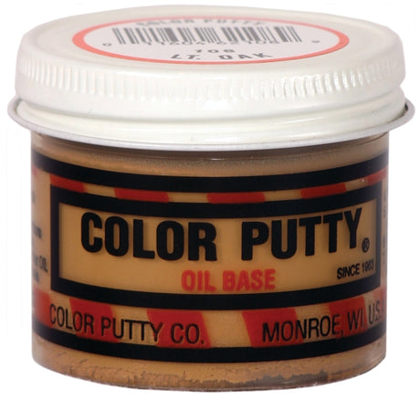 Color Putty 108 Wood Filler, Color Putty, Light Oak, 3.68 oz Jar