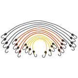 Keeper Assorted Bungee Cord Set 24 in. L X 0.315 in. 12 pk