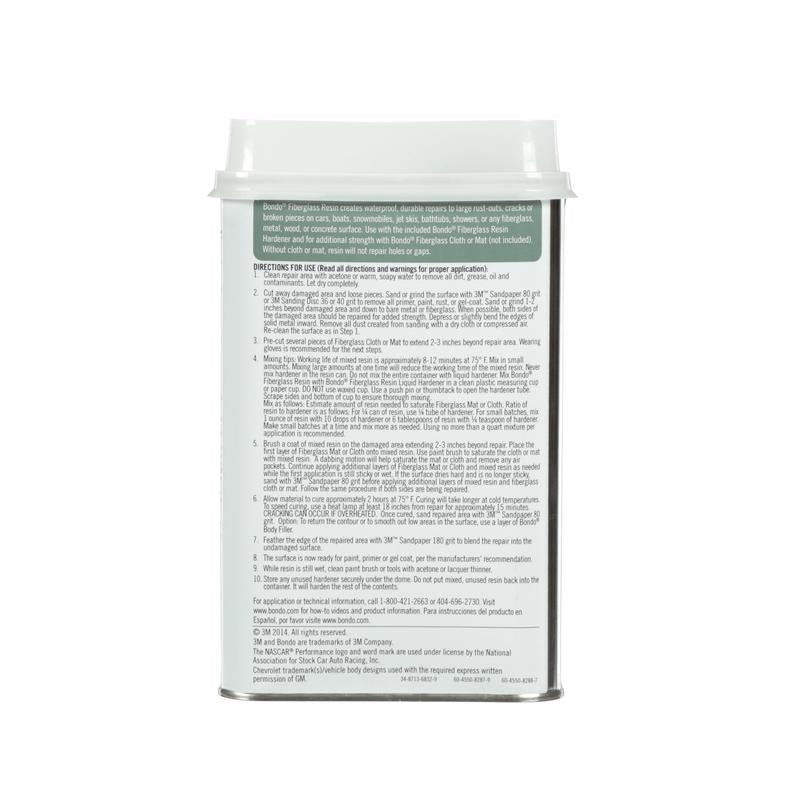 Bondo Fiberglass Resin 0.9 qt