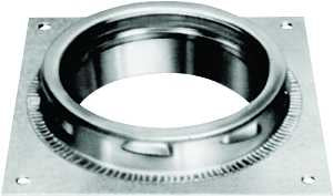 Selkirk 206400 Anchor Plate, Specifications: Type Class A Pipe, Double Wall Pipe, Stainless Steel