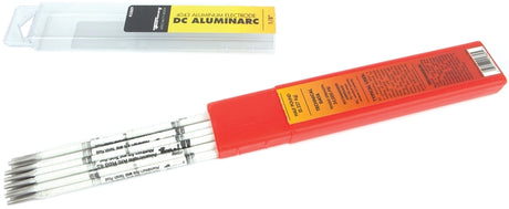 Forney 45889 Stick Electrode, 34000 psi Tensile Strength, Applicable Materials: Aluminum, 1/8 in Dia, 14 in L
