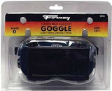 Forney 55301 Welding Goggles, 4-1/4 in L x 2 in W Lens, Glass Lens, Clear Lens, Plastic Frame, #5 Lens