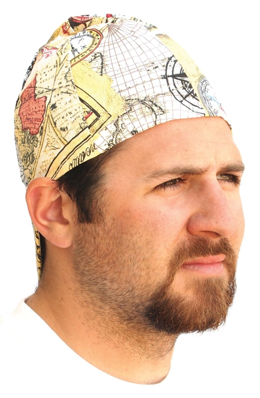 Forney 55816 Reversible Welding Cap, 7-1/4 in OAW, Cotton, Assorted